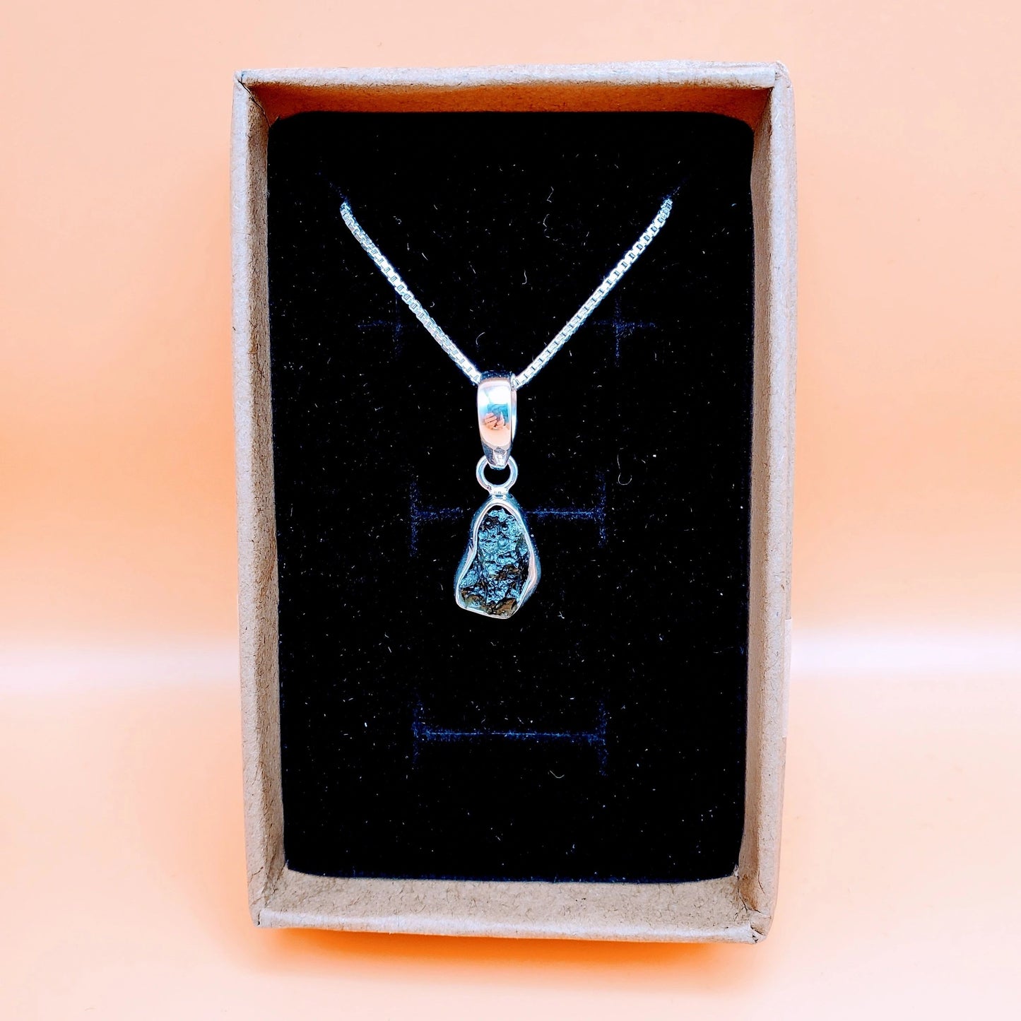 "Transported" | Moldavite Necklace | Transformation, Fortune, Protection