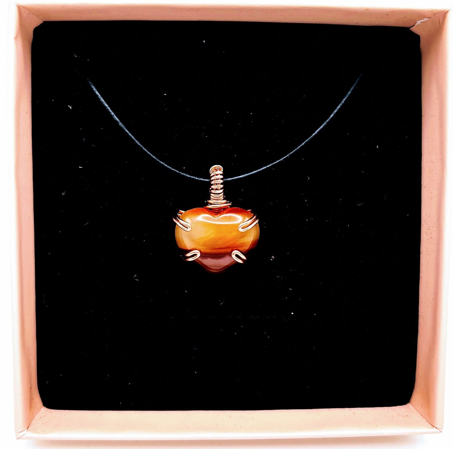 "Passion" | Carnelian Necklace | Creativity, Confidence, Passion