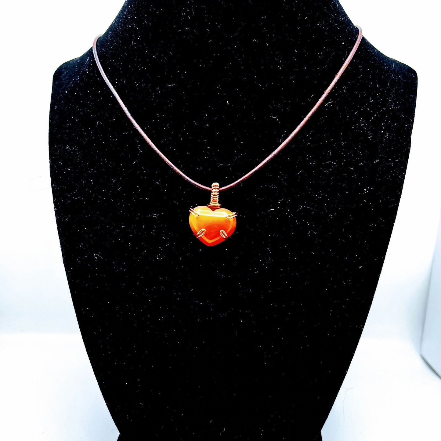 "Passion" | Carnelian Necklace | Creativity, Confidence, Passion
