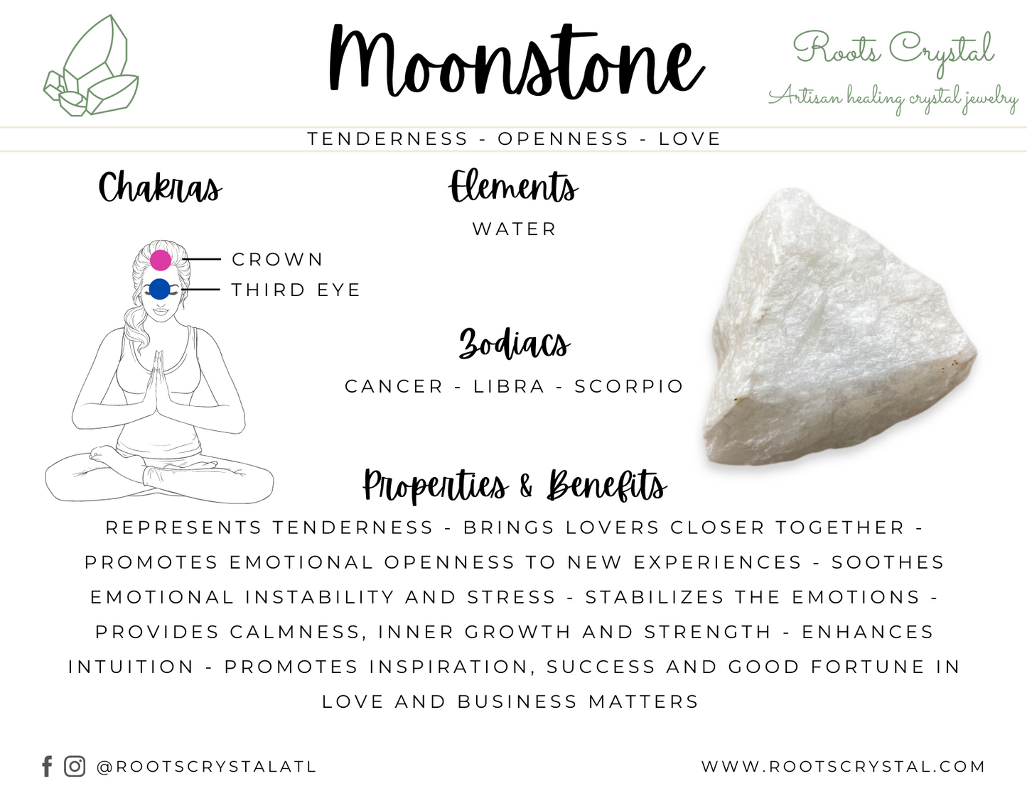 "Peachy" | Peach moonstone chokers | Tenderness, openness, love