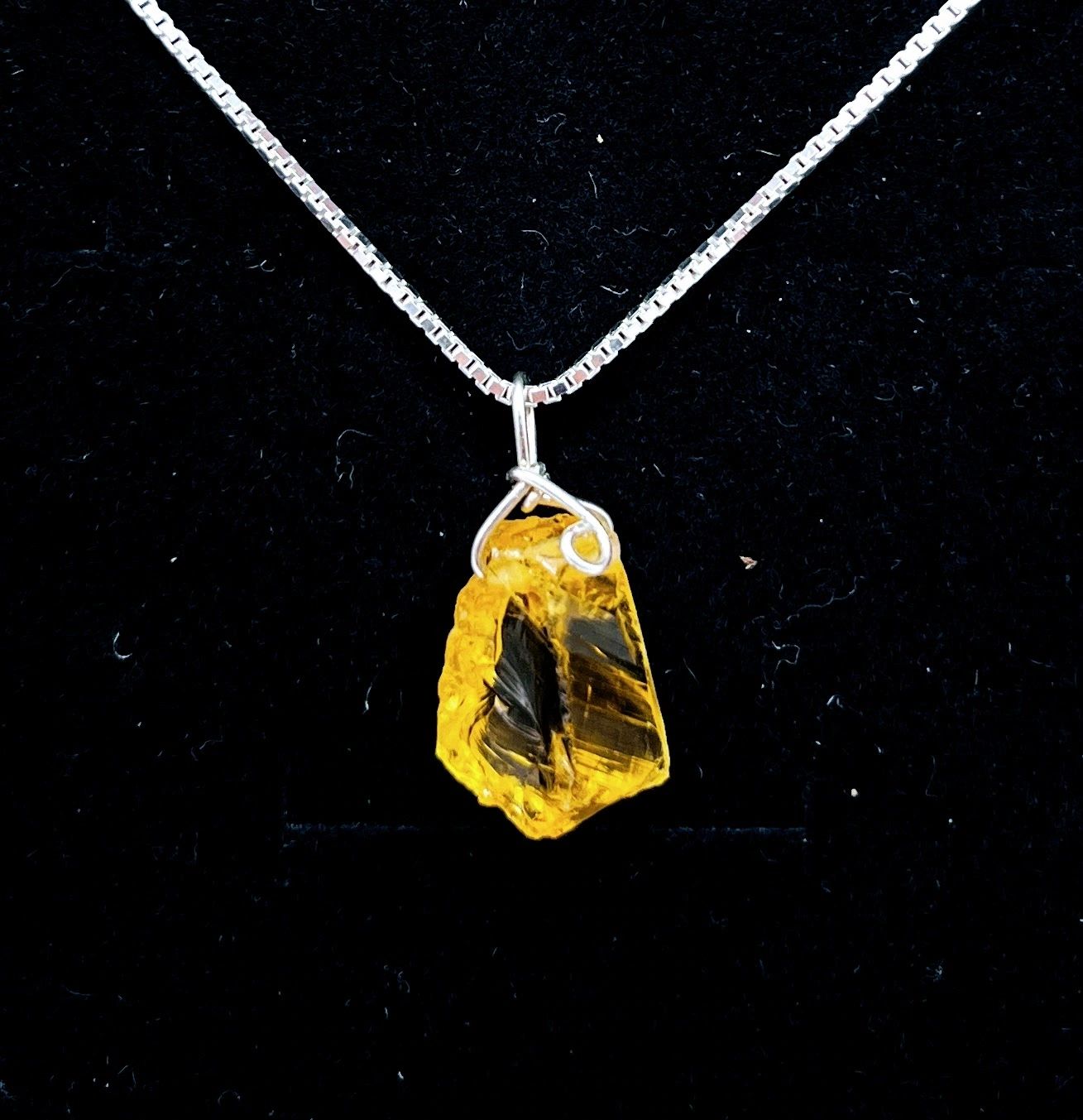 "Will Power" | Raw Citrine Necklace | Abundance, Joy, Strength