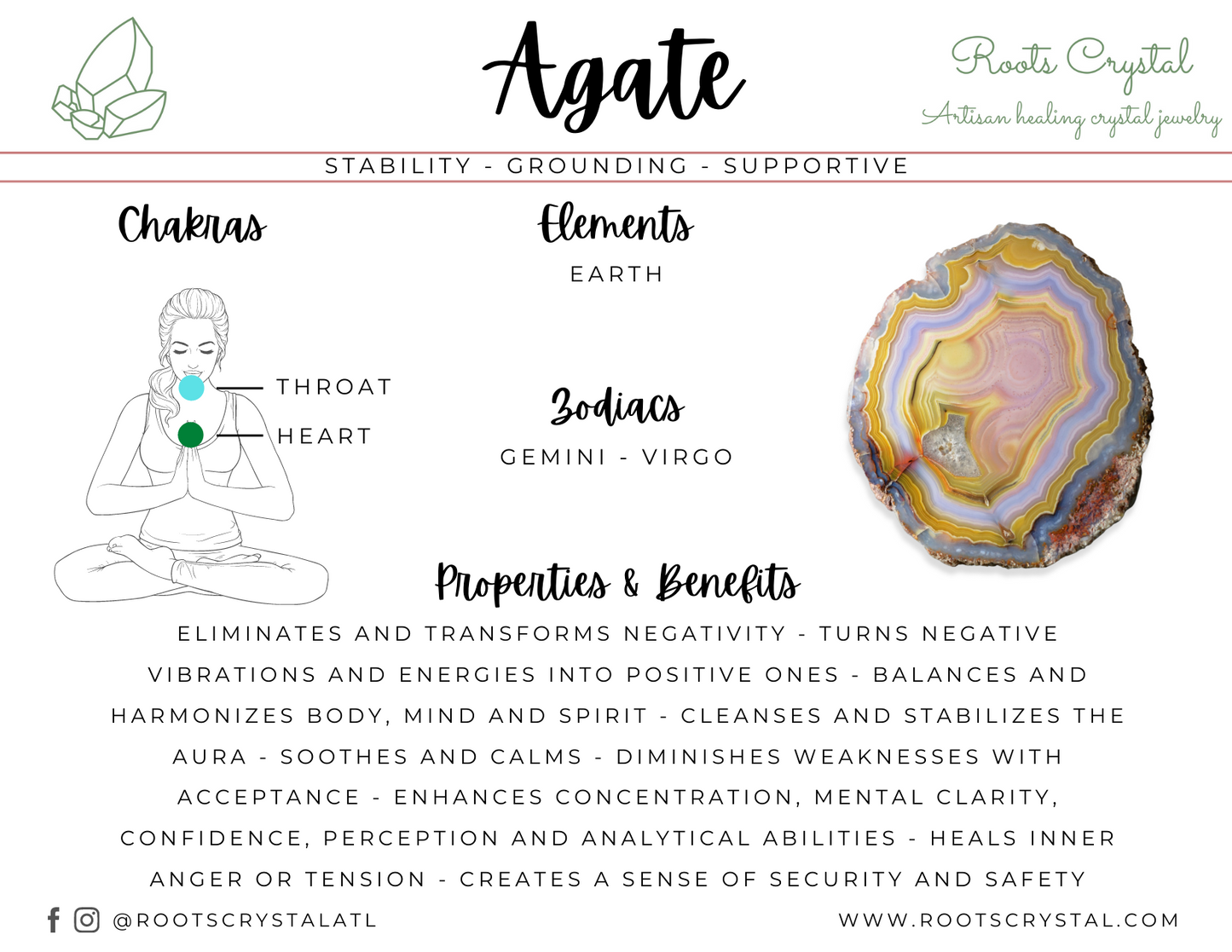 Green Opal Crystal Necklace, Unakite Bracelet, Rings | Rejuvenating the heart, compassion, unconditional love