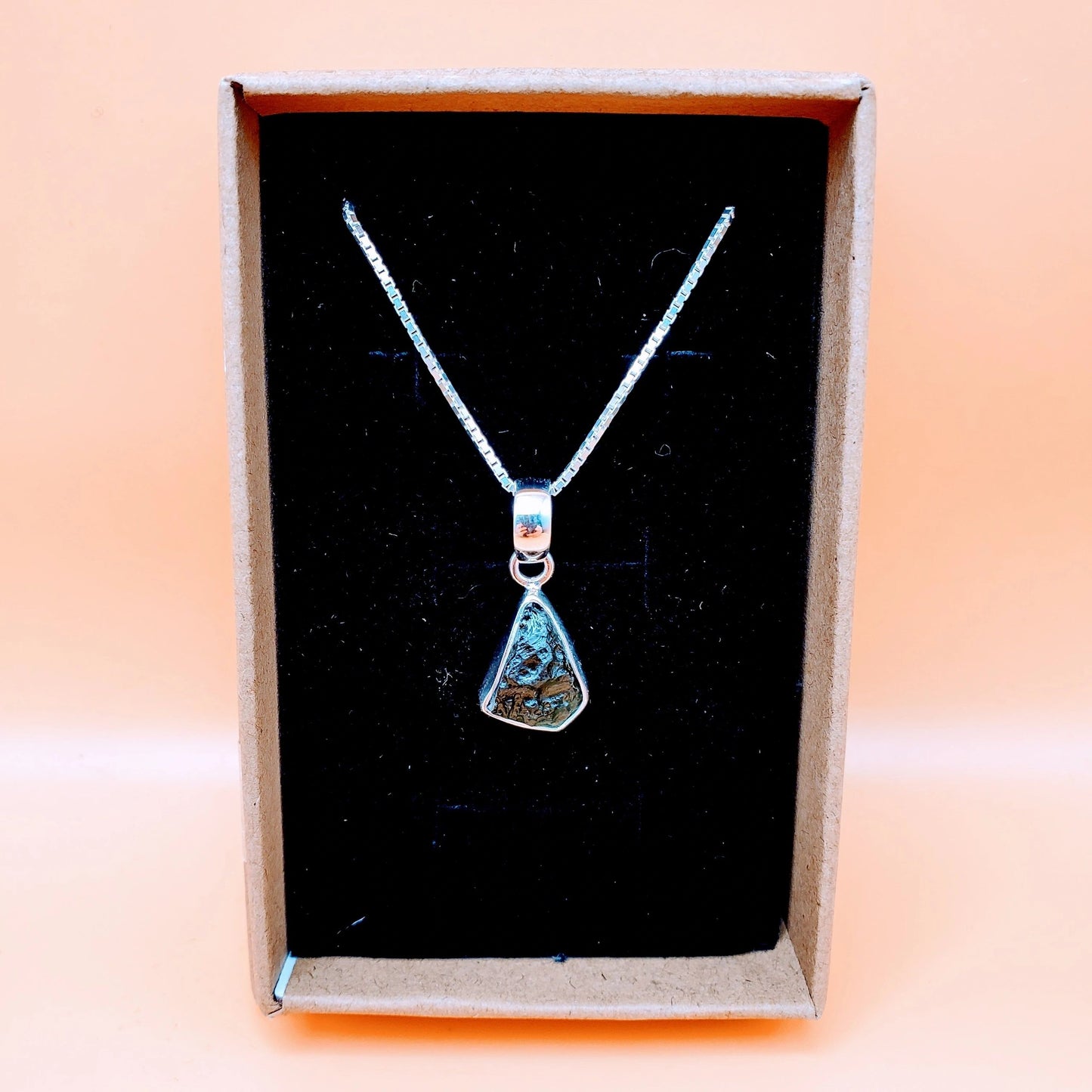 "Transported" | Moldavite Necklace | Transformation, Fortune, Protection
