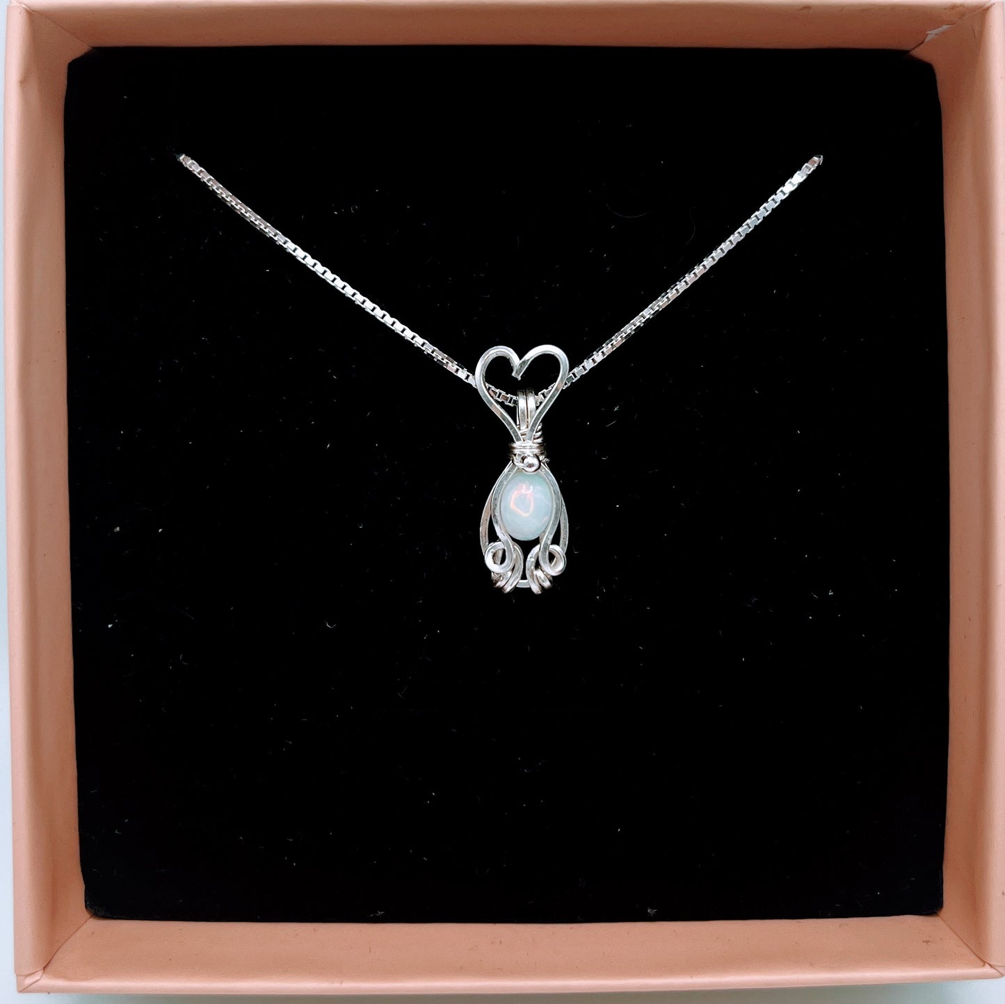 AAA Ethiopian Opal necklace | love, creativity, emotional balance
