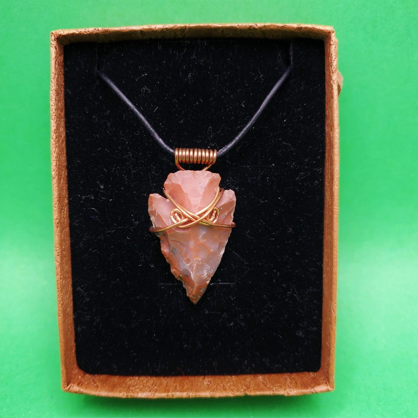 "Arrow" | agate necklace | strength, courage, analytical ability
