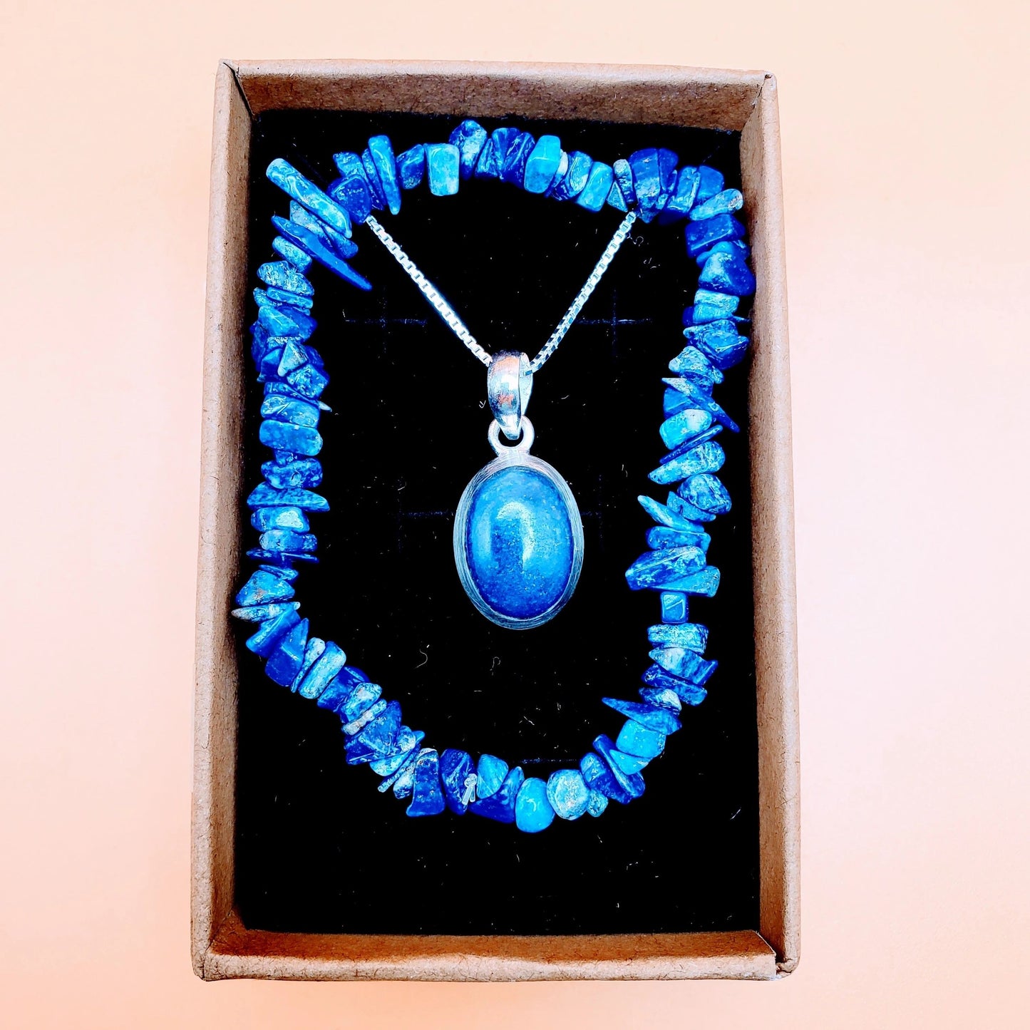 "Truth" | Lapis Lazuli Necklace | Truth, Wisdom, Self-Knowledge, Reflection