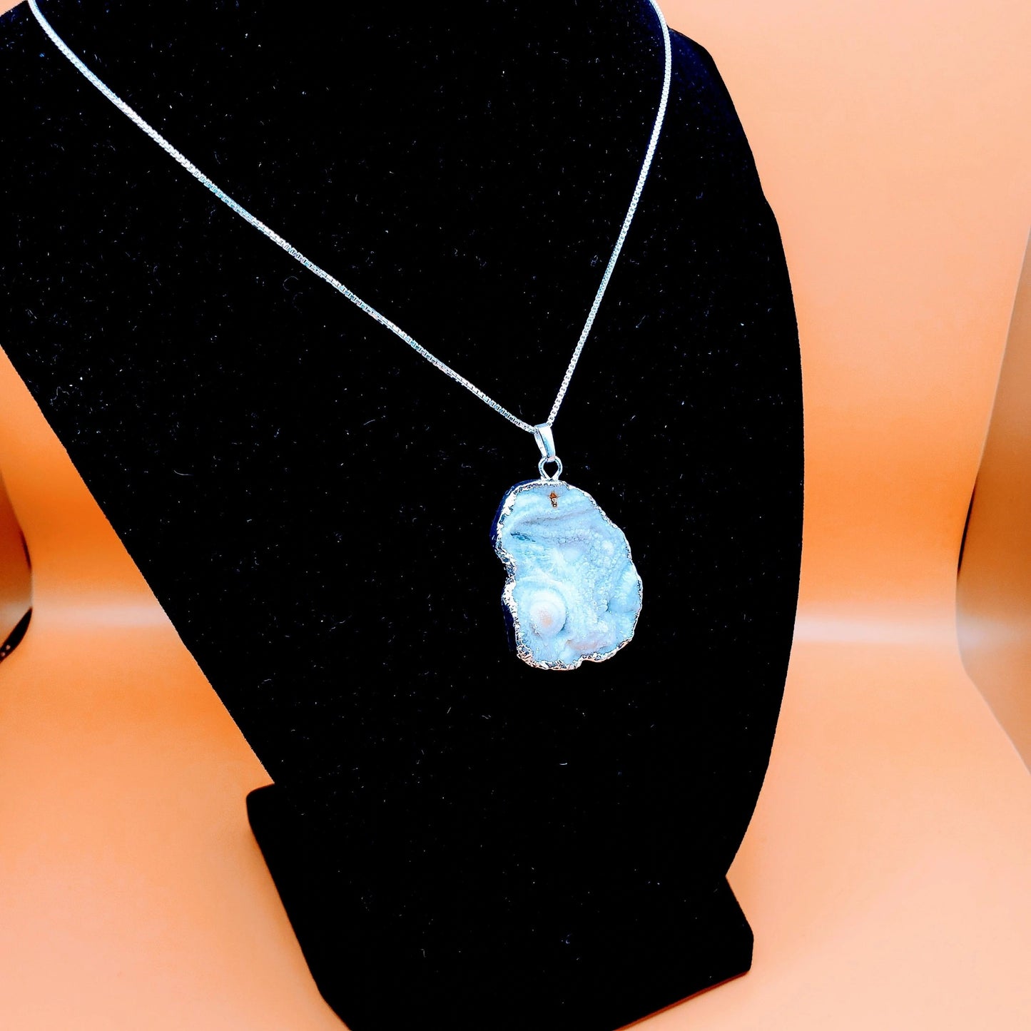 "Teacher" | Agate Druiz Necklace | Stability, Grounding, Supportive