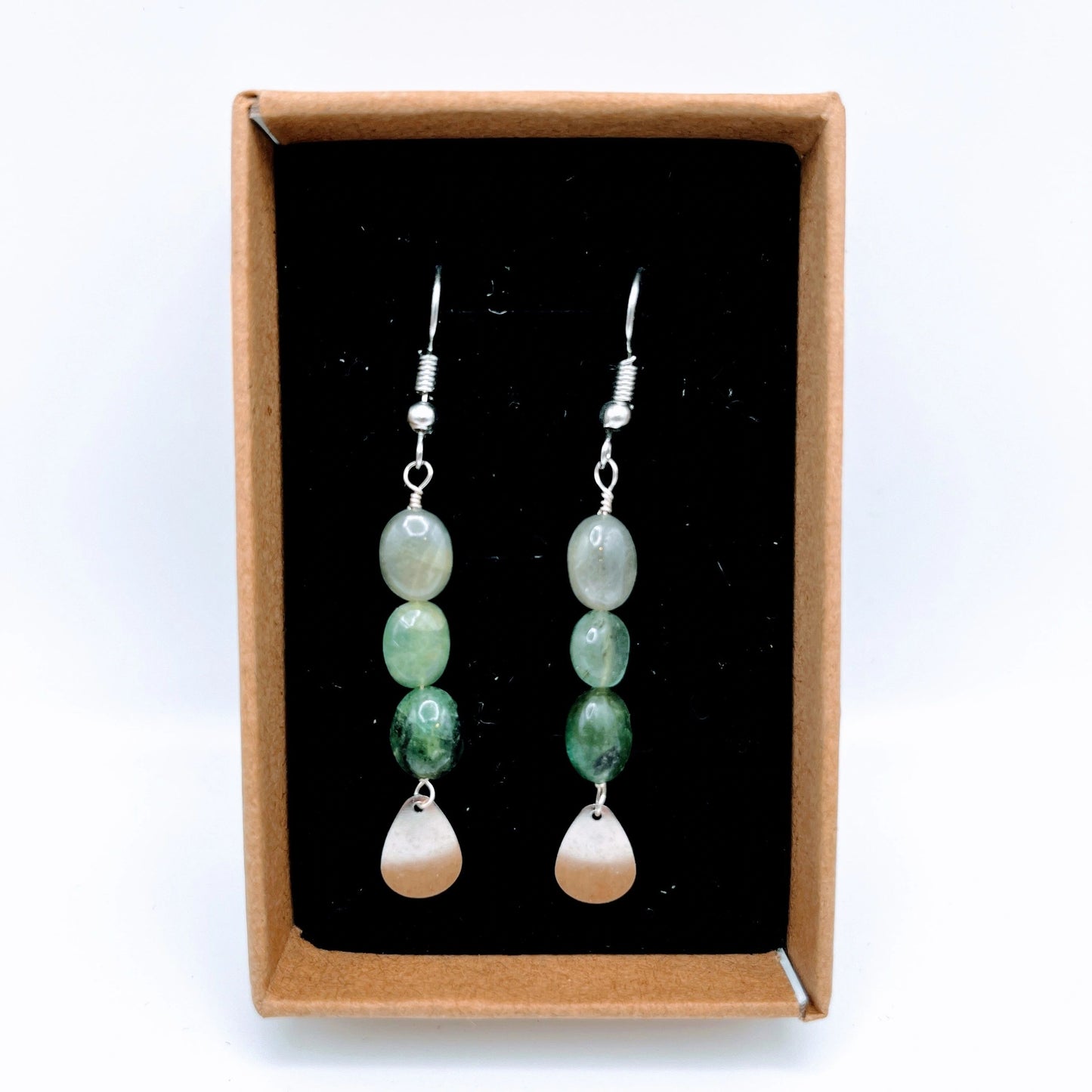 "Commitment" | Multi-color sapphire and peridot necklace & earrings | wisdom, creativity, focus, growth