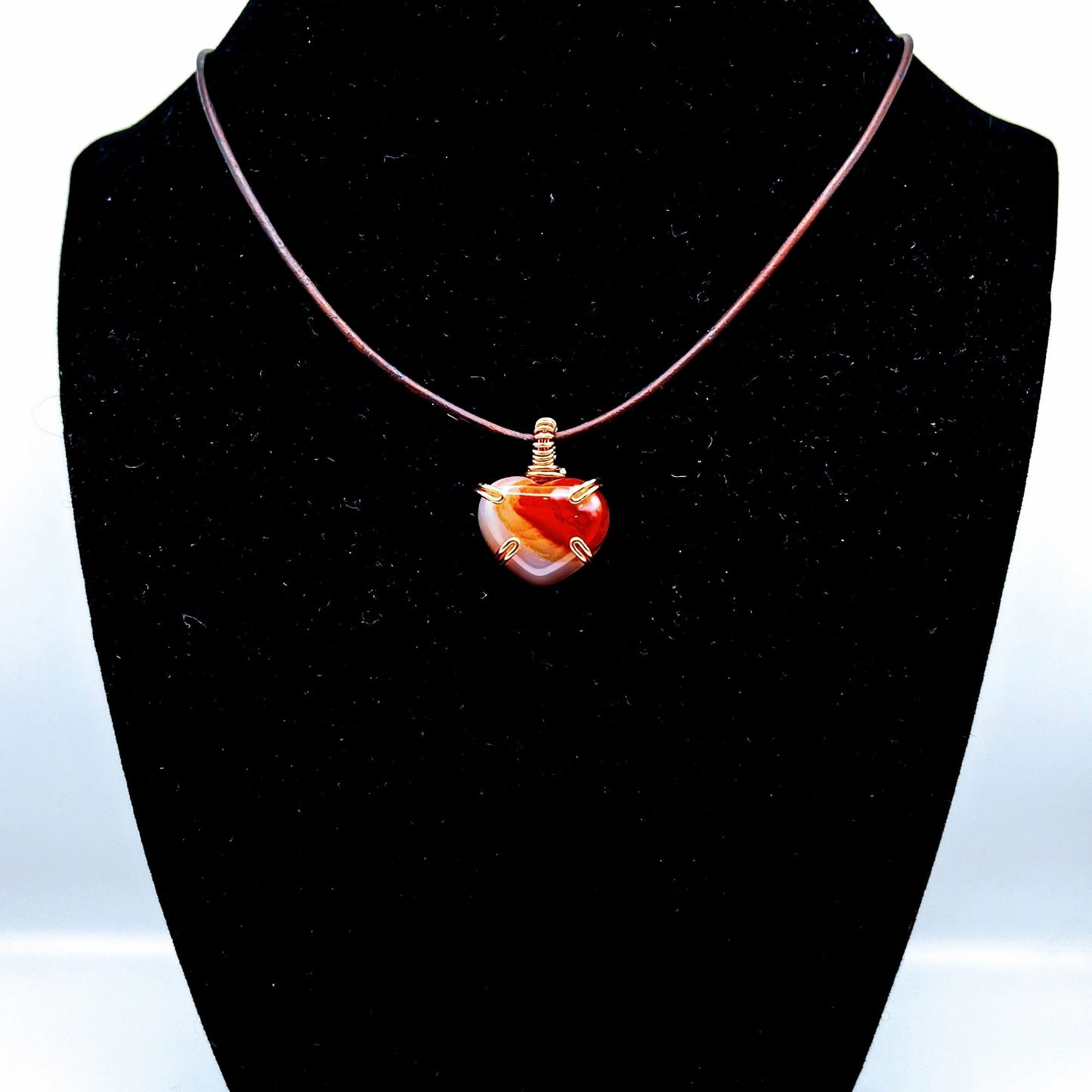 "Passion" | Carnelian Necklace | Creativity, Confidence, Passion
