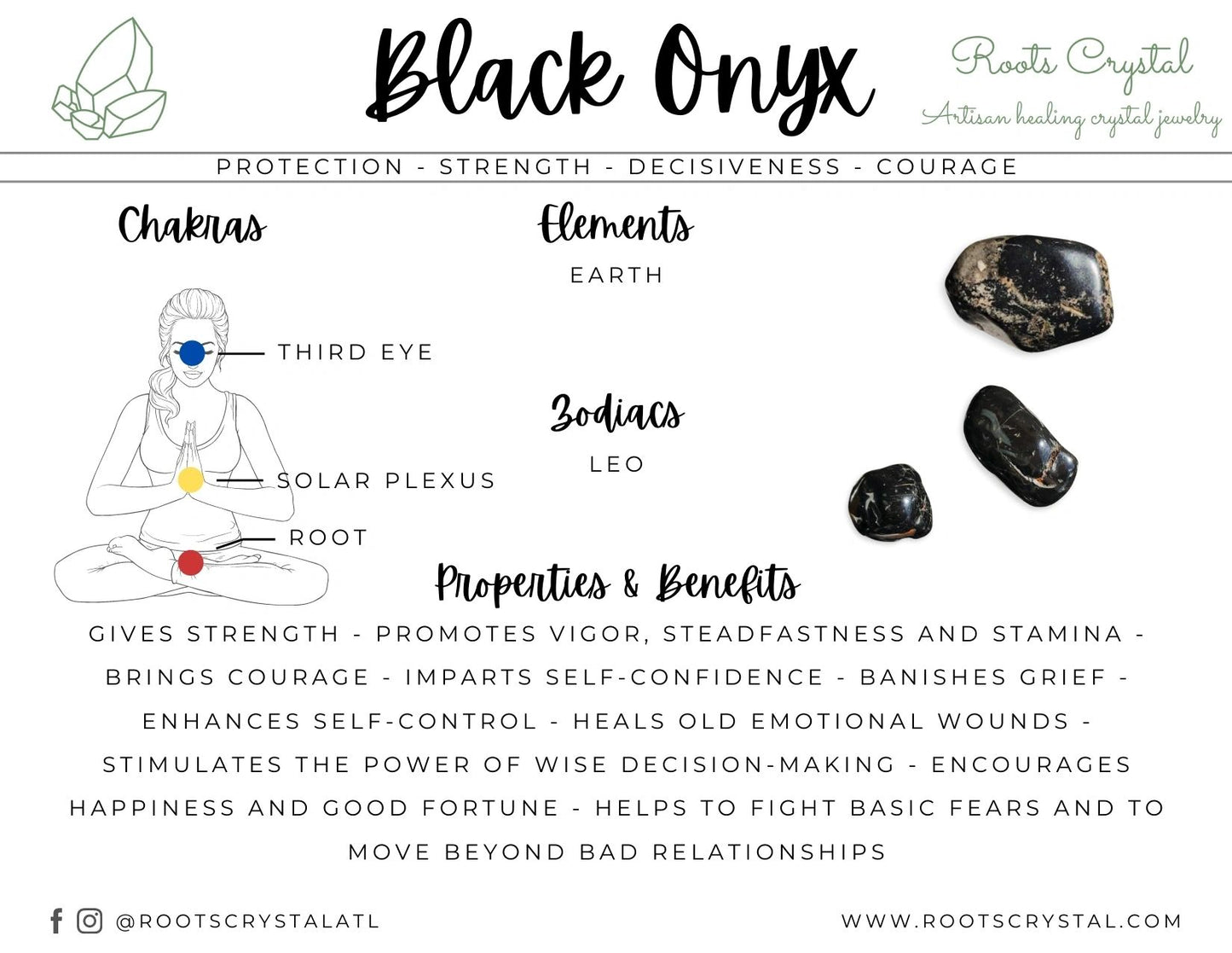 Hematite Crystal Bracelets; Hematite, Carnelian, Onyx Rings