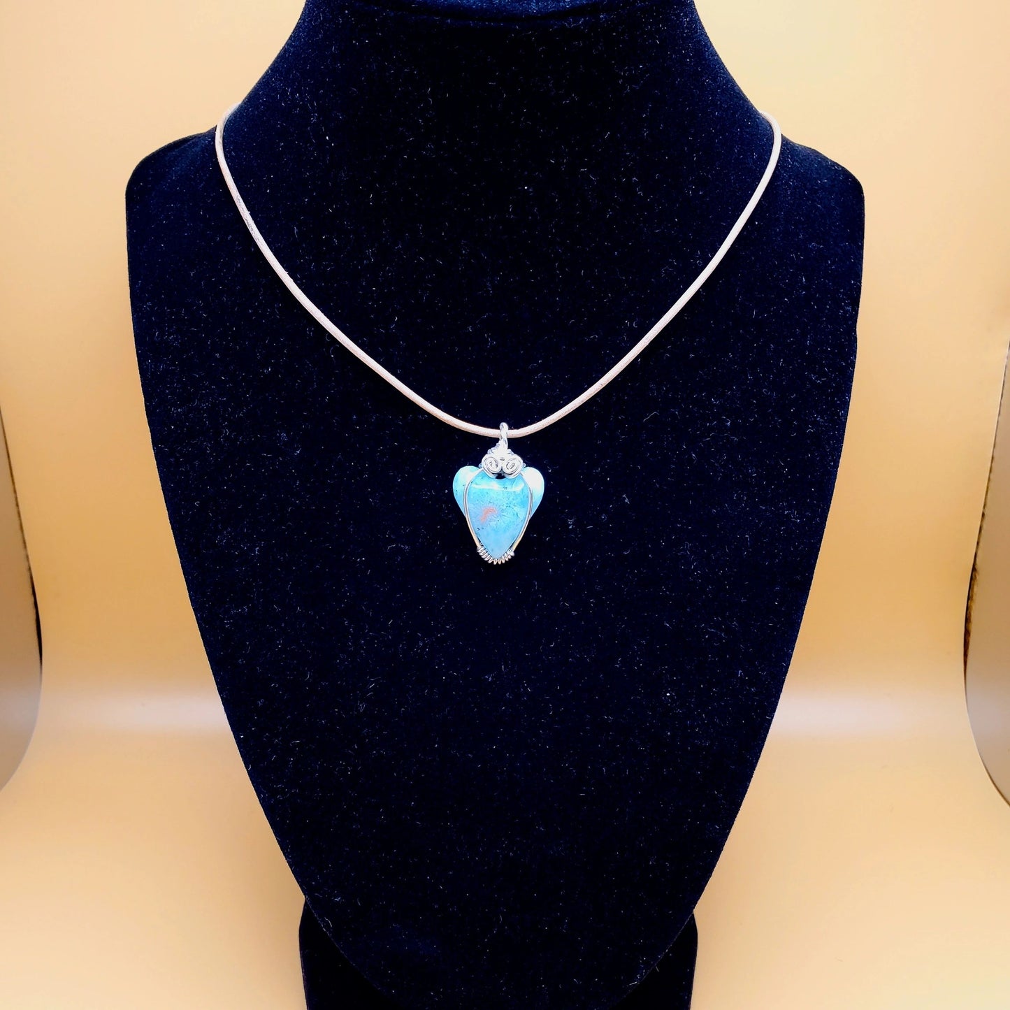 "Inner Peace" | Larimar Necklace | Consciousness, Inner Peace, Communication