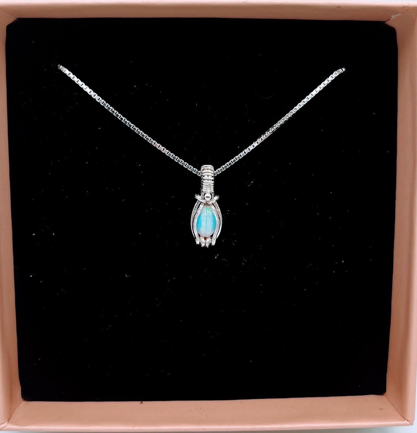 AAA Ethiopian Opal necklace | love, creativity, emotional balance