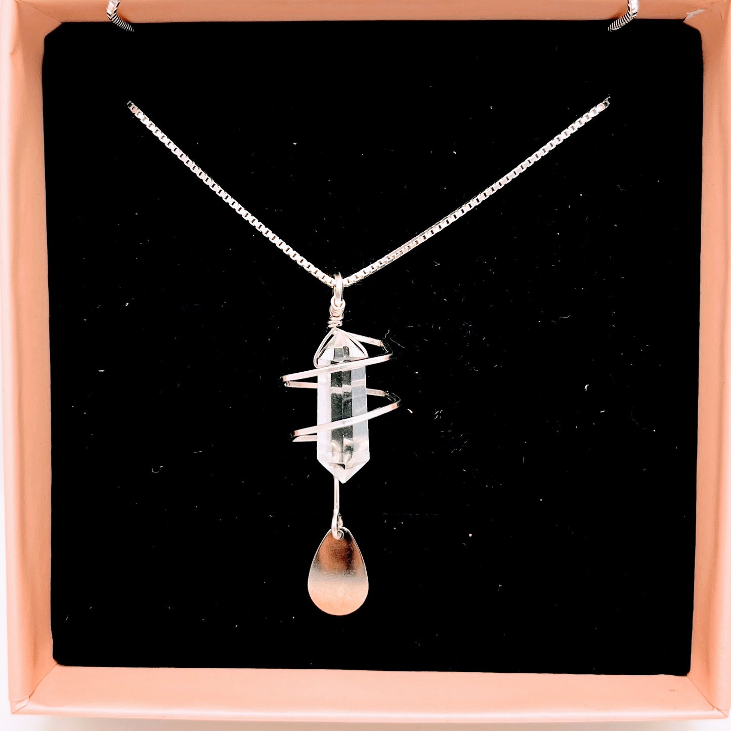 "Clarity" | Clear Quartz necklace | Manifestation, clarity, healing