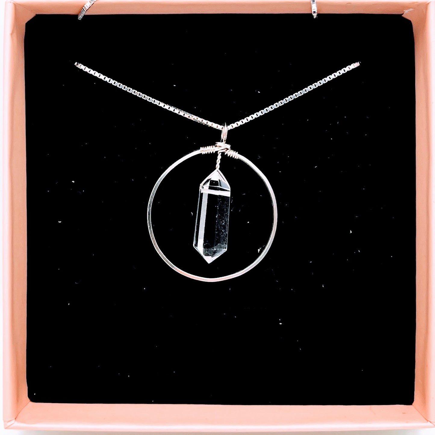 "Clarity" | Clear Quartz necklace | Manifestation, clarity, healing