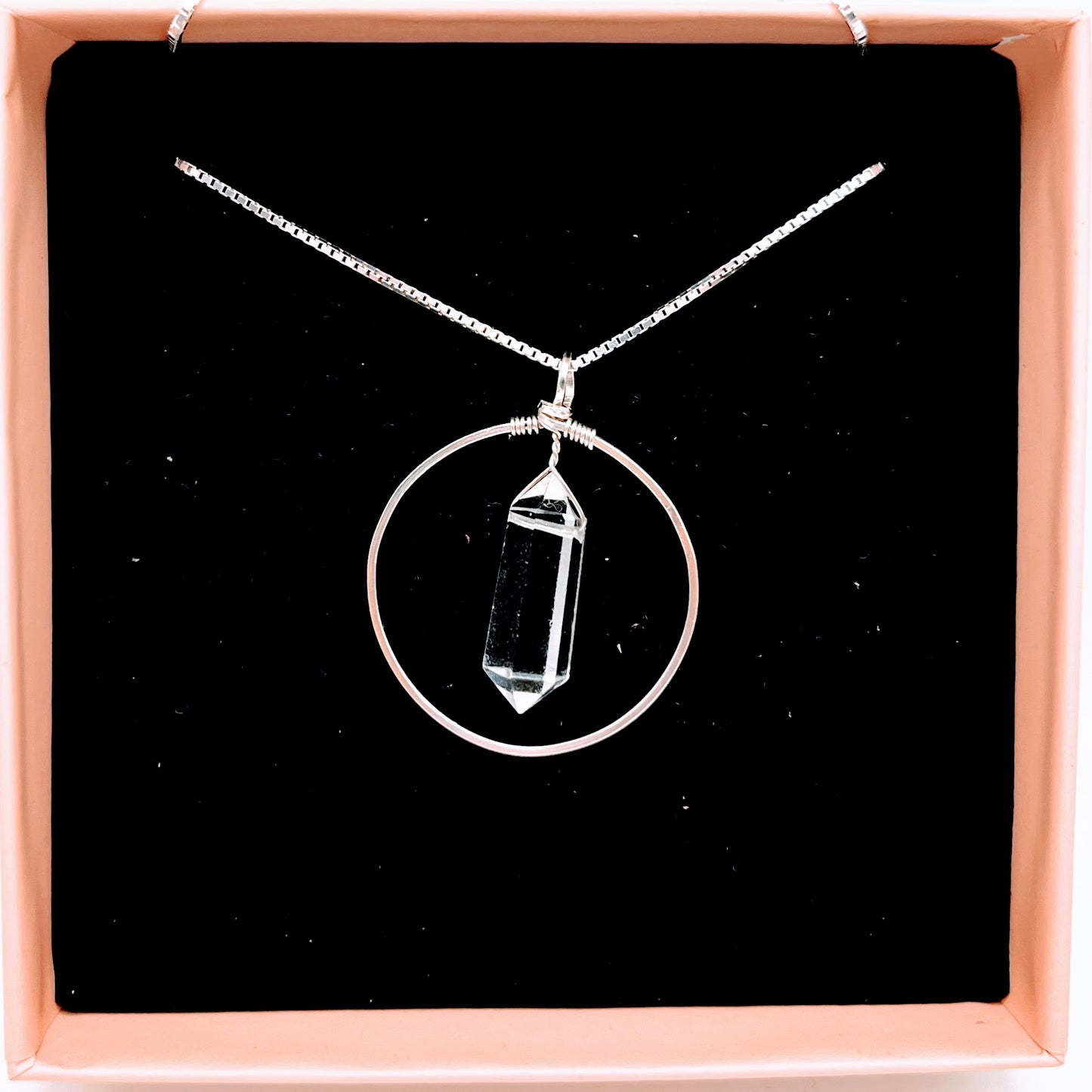 "Clarity" | Clear Quartz necklace | Manifestation, clarity, healing