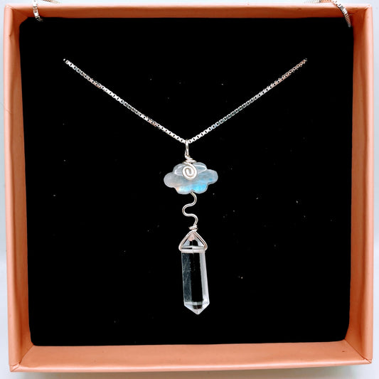 "Clarity" | Clear Quartz necklace | Manifestation, clarity, healing