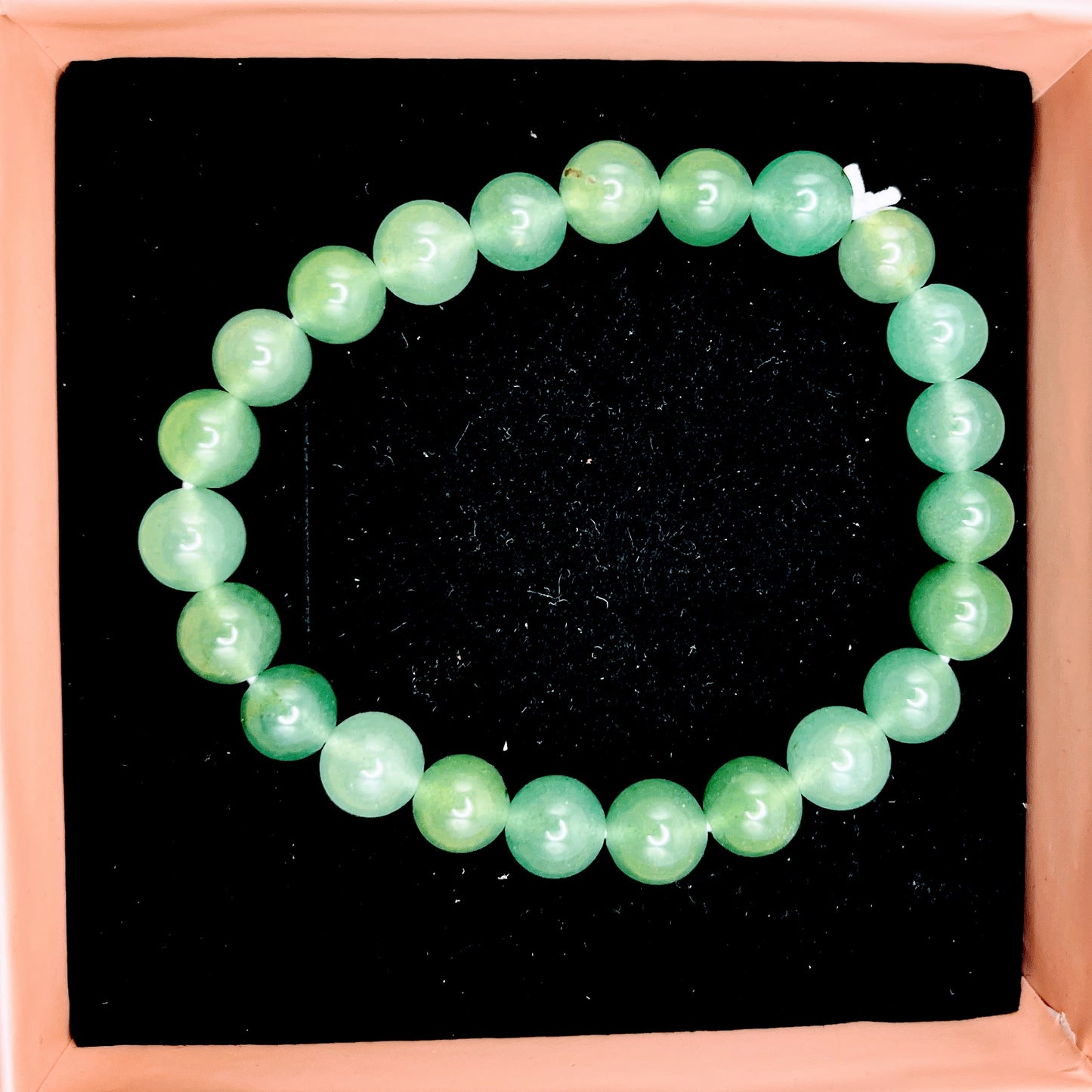 Pearl, rose quartz, aventurine, red tiger's eye, smoky quartz bracelets