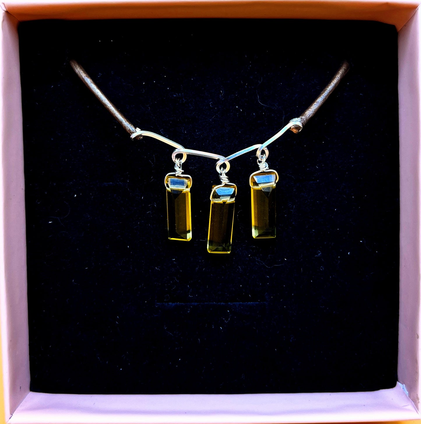 "Abundance" | Citrine necklace | abundance, joy, strength