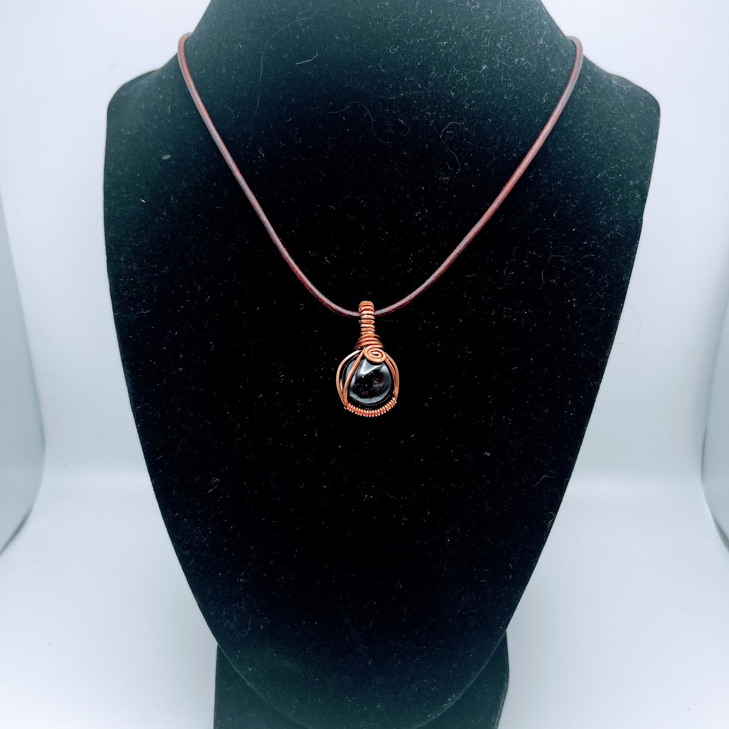 "Fiery" | Garnet necklace | passion, health, sexuality