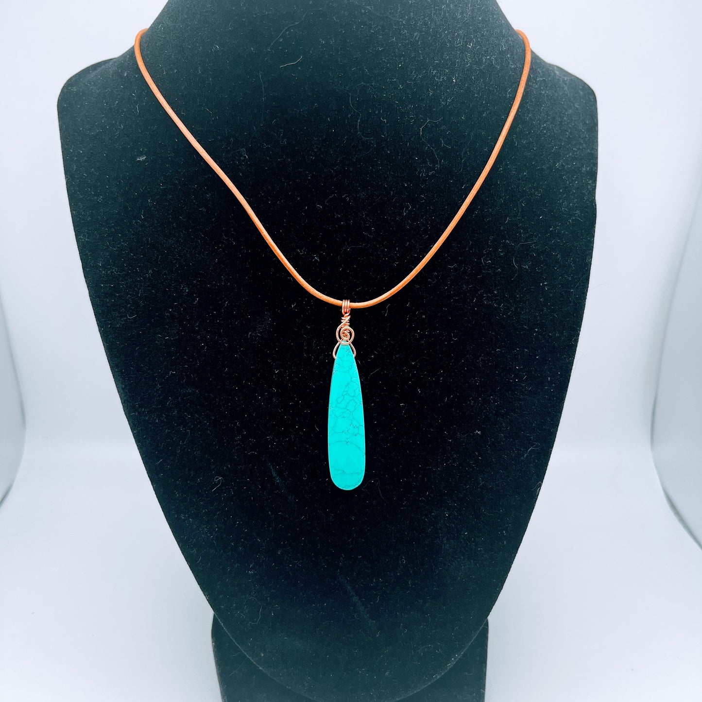 "Whisper" | Turquoise necklace | wisdom, protection, communication