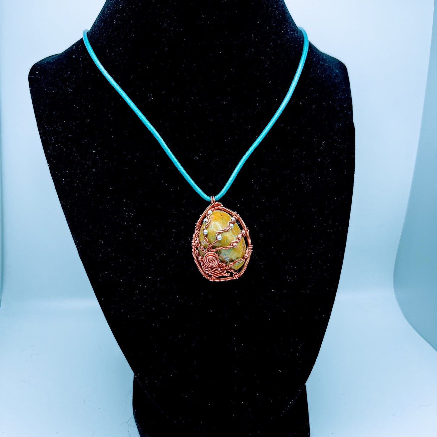 "Wisdom tree" | Atlantisite necklace | Tranquility, openness, spiritual growth