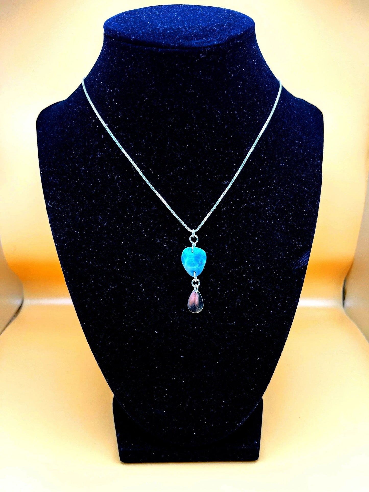 "Consciousness" | Larimar Necklace and Bracelet | Consciousness, Inner Peace, Communication