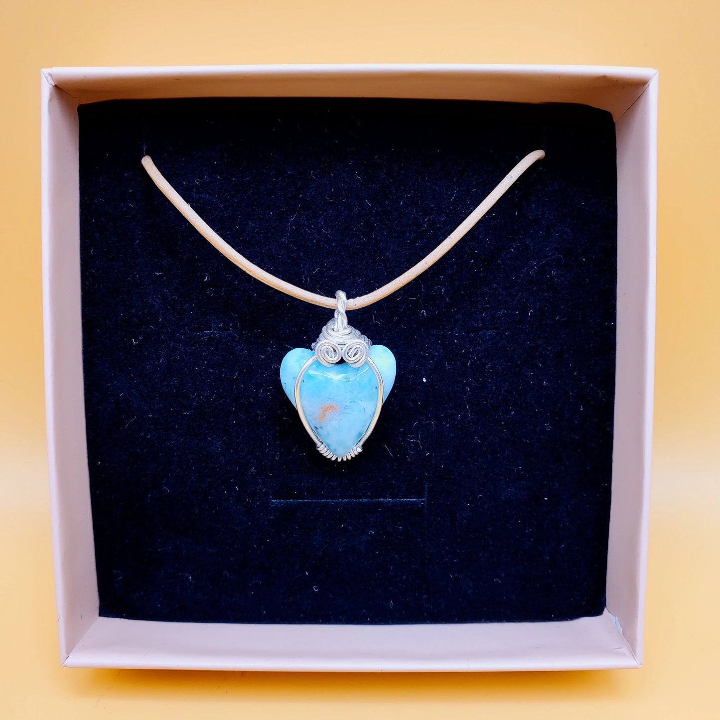 "Inner Peace" | Larimar Necklace | Consciousness, Inner Peace, Communication