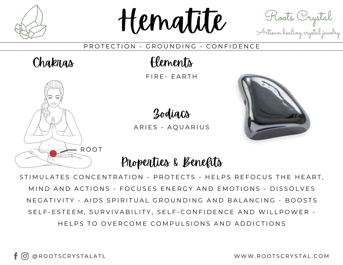 Amethyst, Evil Eye + Hematite, Rose Quartz, Rhodonite Crystal Bracelets