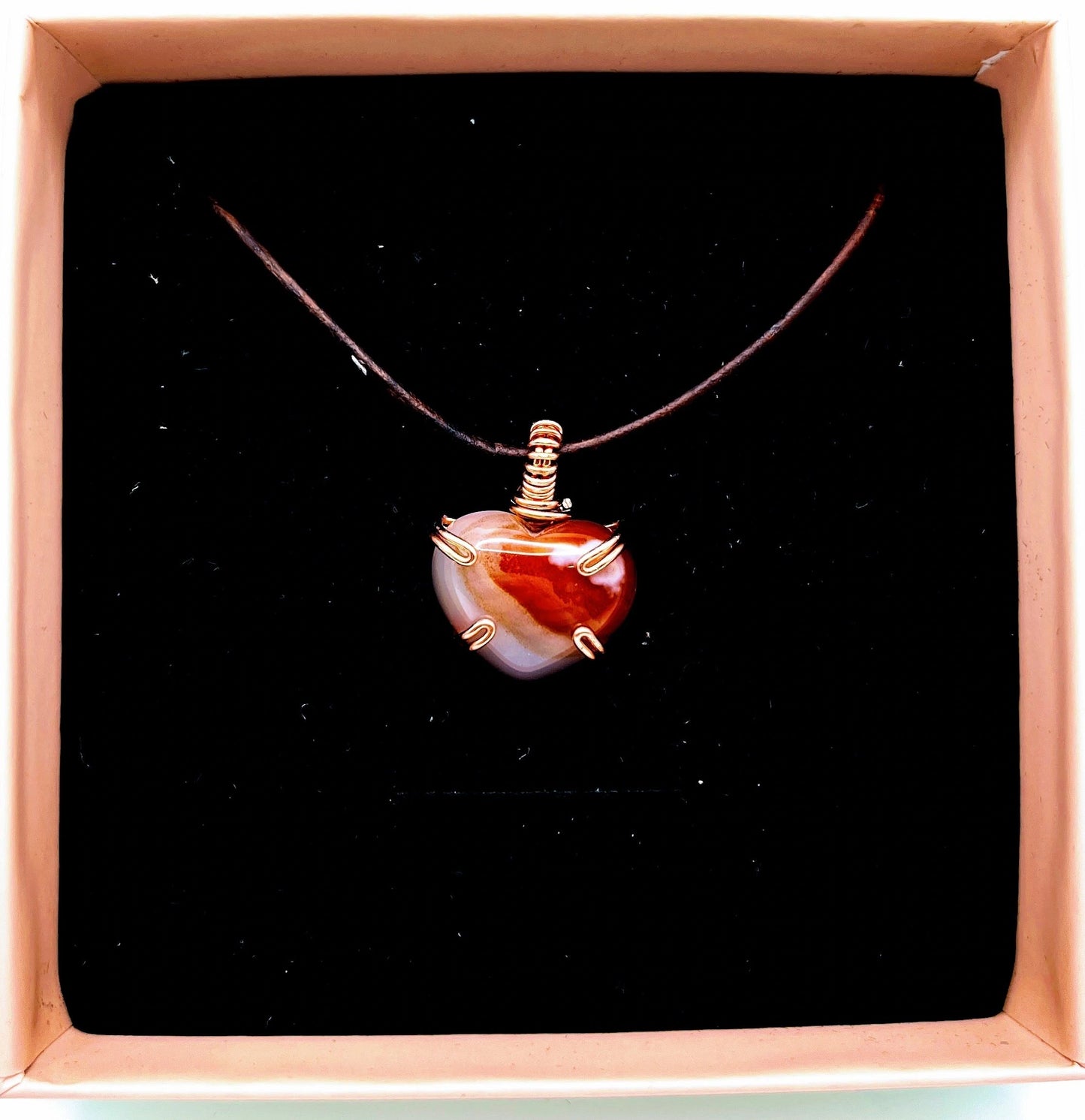 "Passion" | Carnelian Necklace | Creativity, Confidence, Passion