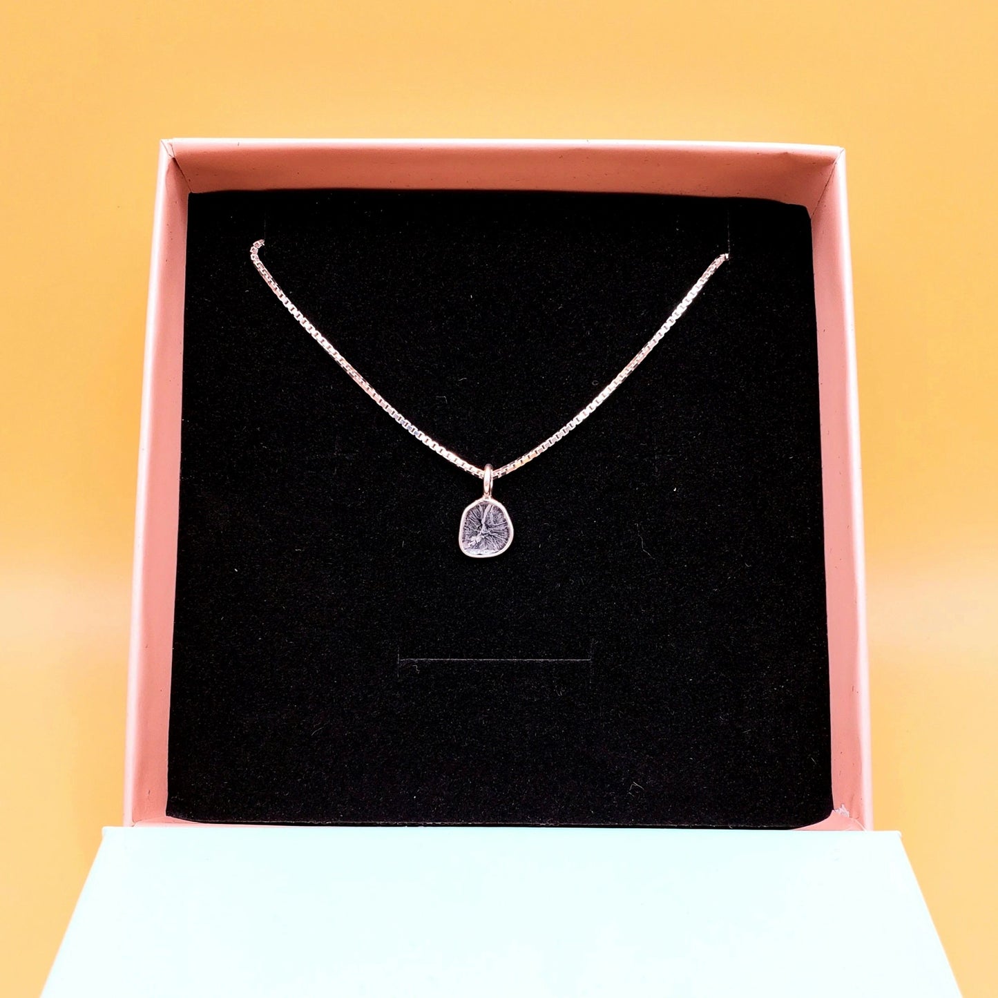 "Slice of Diamond (1/4" wide)" | Diamond Necklace | Purity, Invincibility, Strength