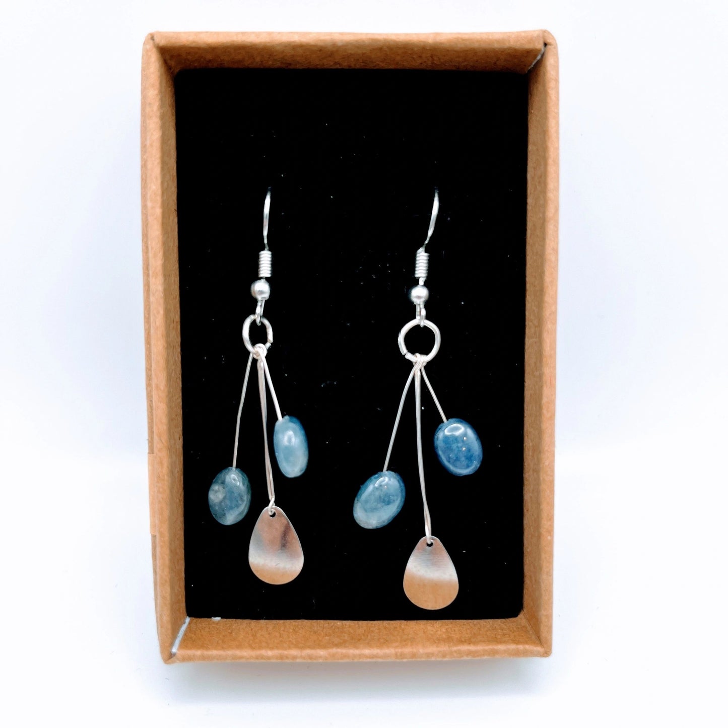 "Commitment" | Multi-color sapphire and peridot necklace & earrings | wisdom, creativity, focus, growth