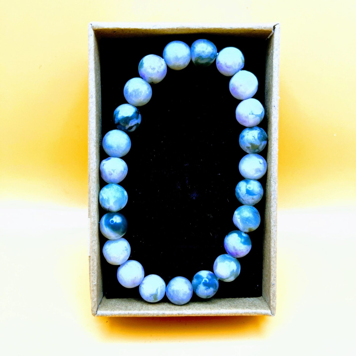 "Heart" | China Jade Crystal Necklace and Bracelet | Abundance, Wisdom, Peace