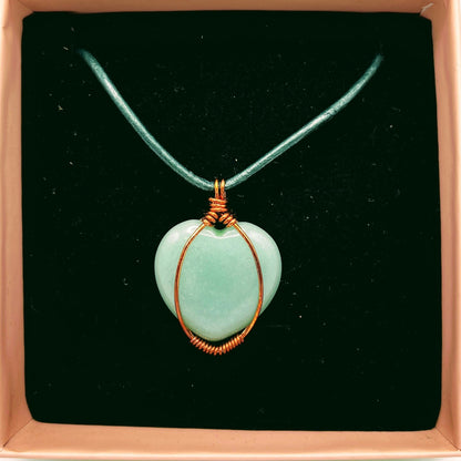 "Healer" | Aventurine Necklace | Healing, compassion, prosperity, regeneration