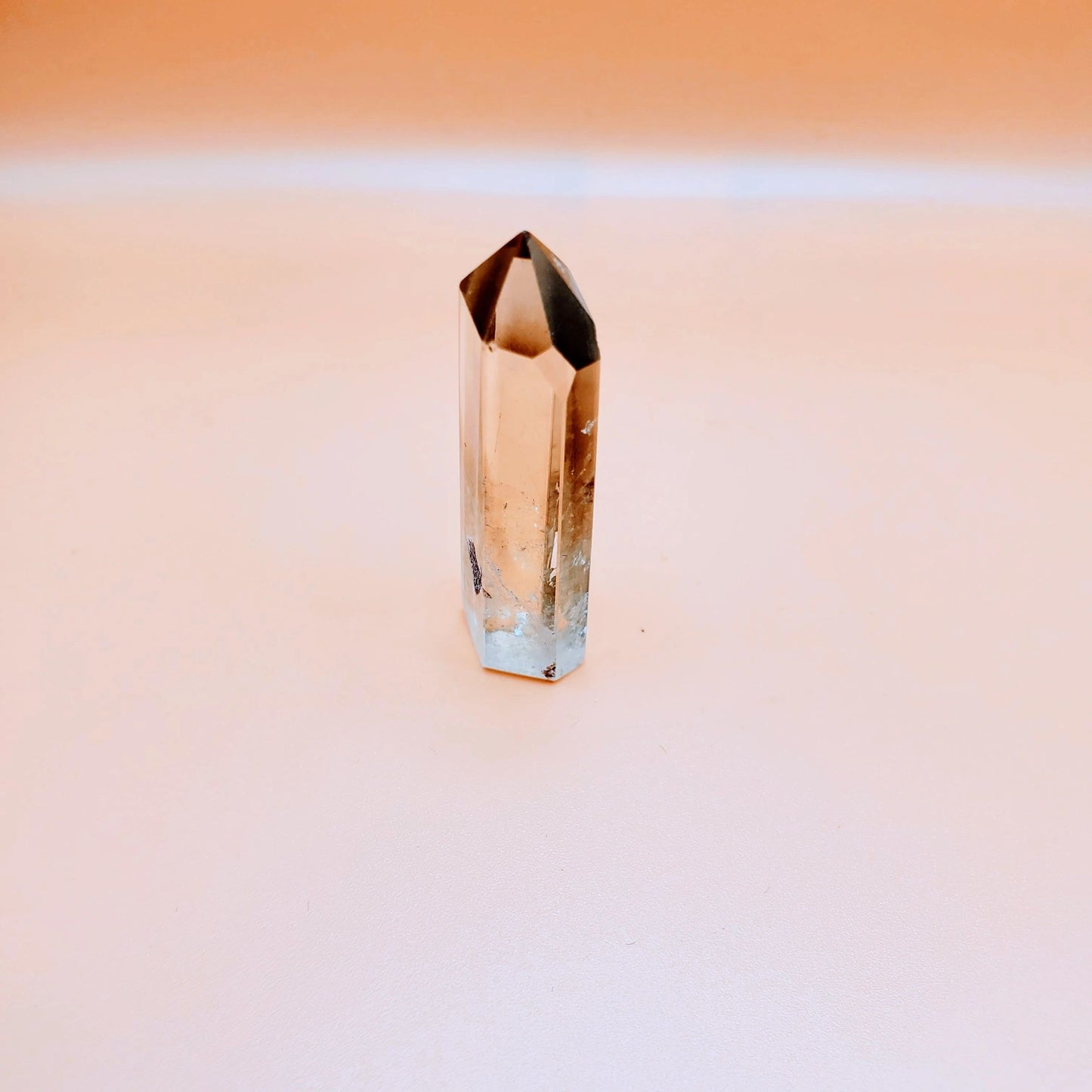 Citrine obelisk (1.7-2 inches tall) | Abundance, Joy, Will Power