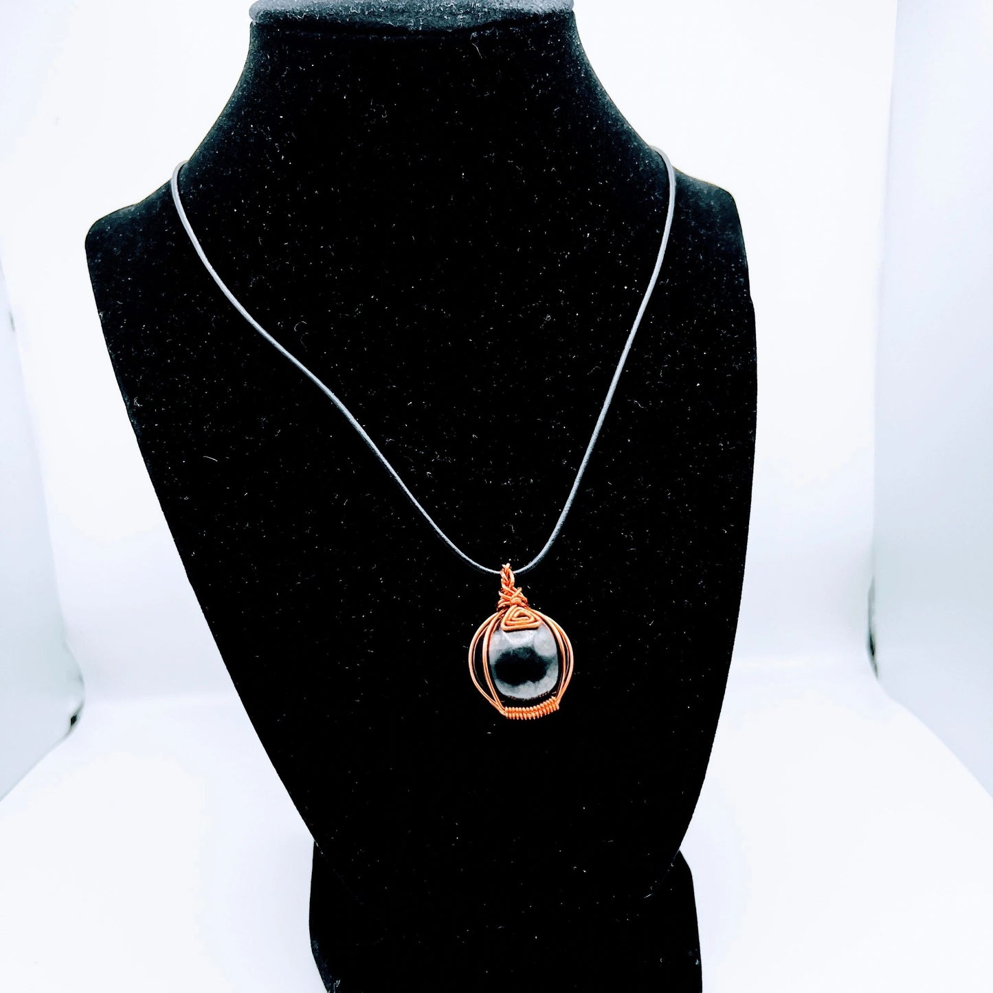 "Carbon" | Shungite Necklace | Balance, Detox, EMF Protection