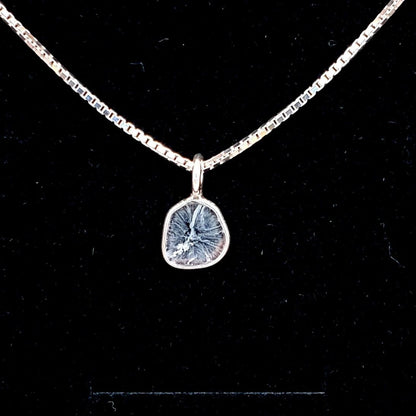 "Slice of Diamond (1/4" wide)" | Diamond Necklace | Purity, Invincibility, Strength