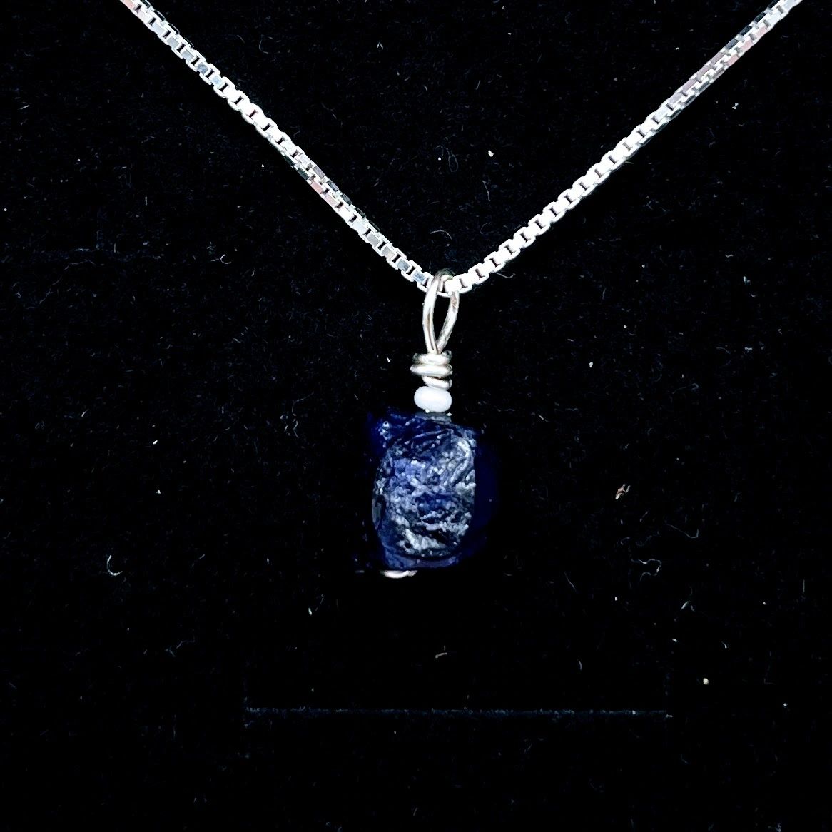 "Blessing" | Raw Sapphire Crystal Necklace | Royalty, Abundance, Blessings, Gifts