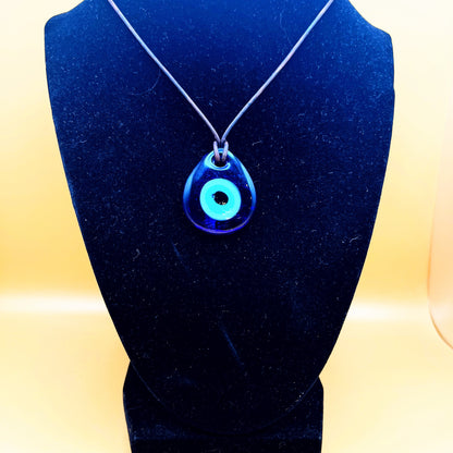 "Evil Eye" | Evil eye glass bead necklace | protection, defense