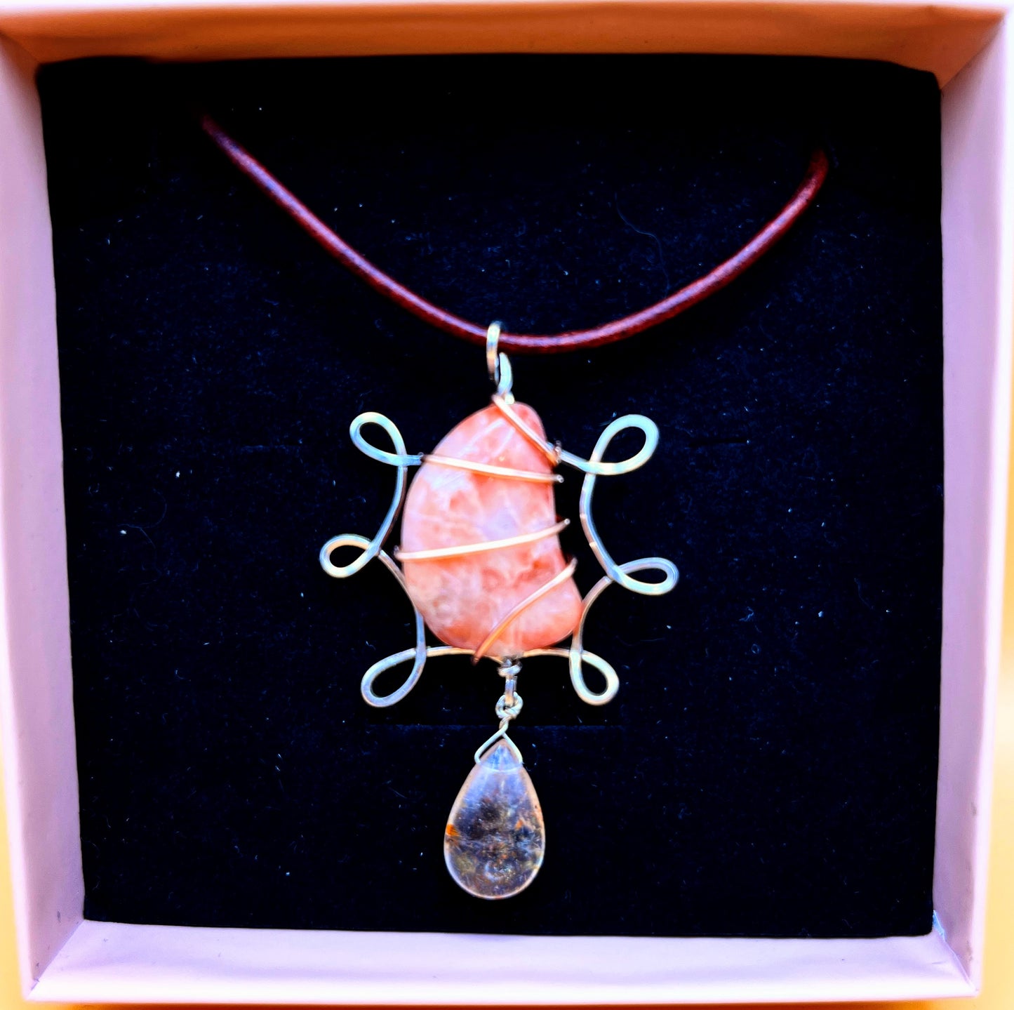 "Sun" | Sunstone necklace | joy, confidence, transformation