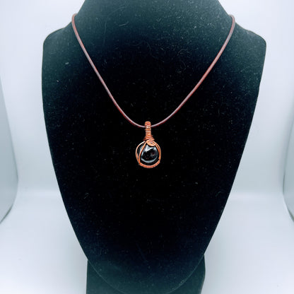 "Fiery" | Garnet necklace | passion, health, sexuality