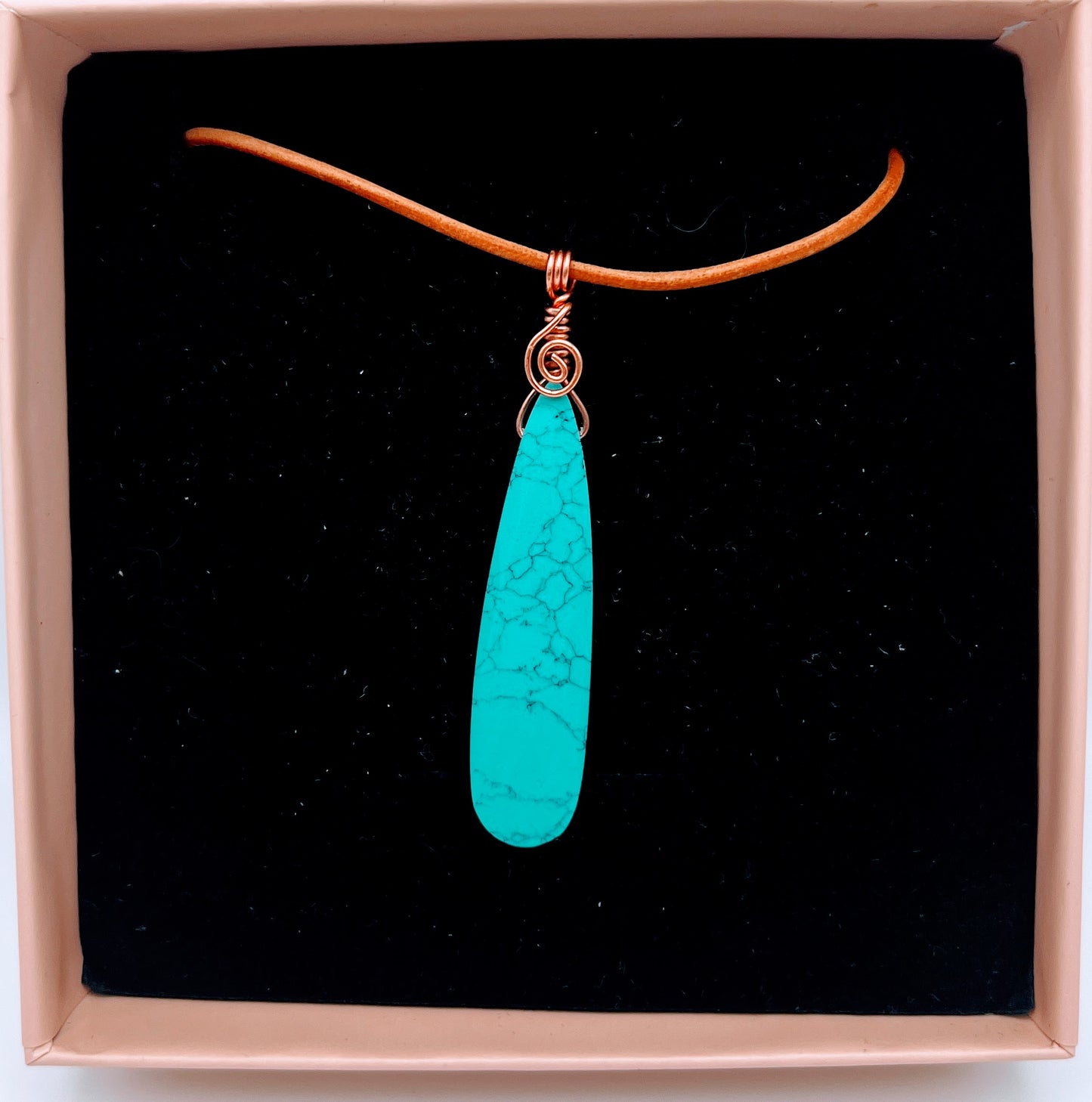 "Whisper" | Turquoise necklace | wisdom, protection, communication