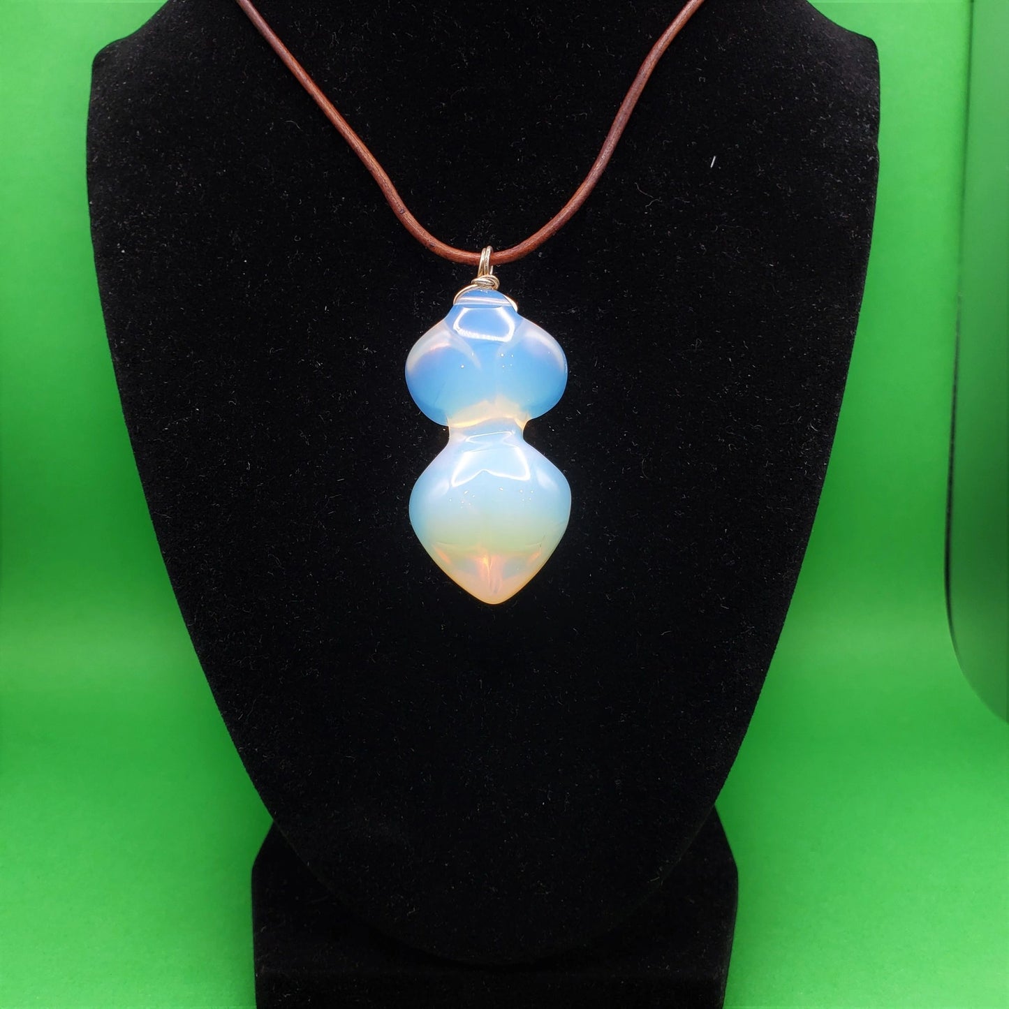 "Goddess" | Opalite Crystal Necklace, Bracelet | new beginnings, transformation, clarity, spirituality