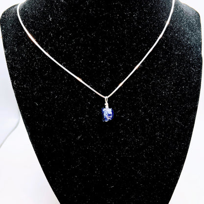 "Blessing" | Raw Sapphire Crystal Necklace | Royalty, Abundance, Blessings, Gifts