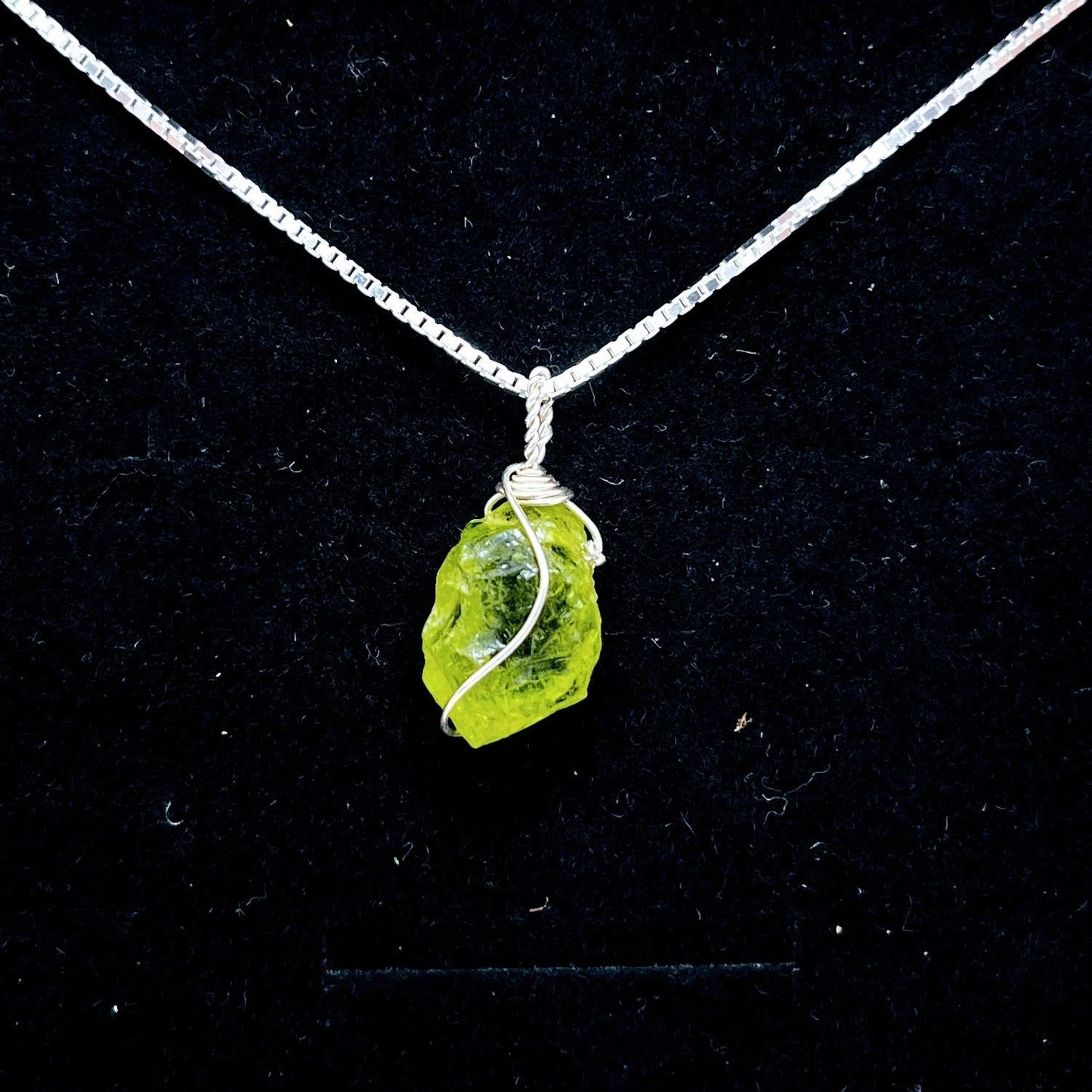 "Love" | Peridot Necklace | Openness, Growth, Love