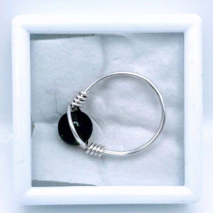 "Fortune" | Moldavite Ring in sterling silver | Transformation, Fortune, Protection