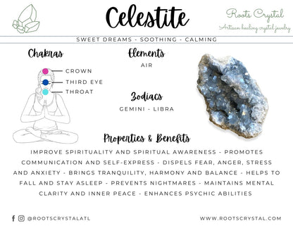 Premium raw crystals | green opal, celestite, amethyst, pyrite, aventurine, citrine, rose quartz