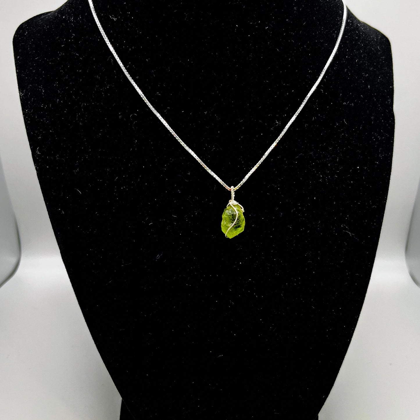 "Love" | Peridot Necklace | Openness, Growth, Love