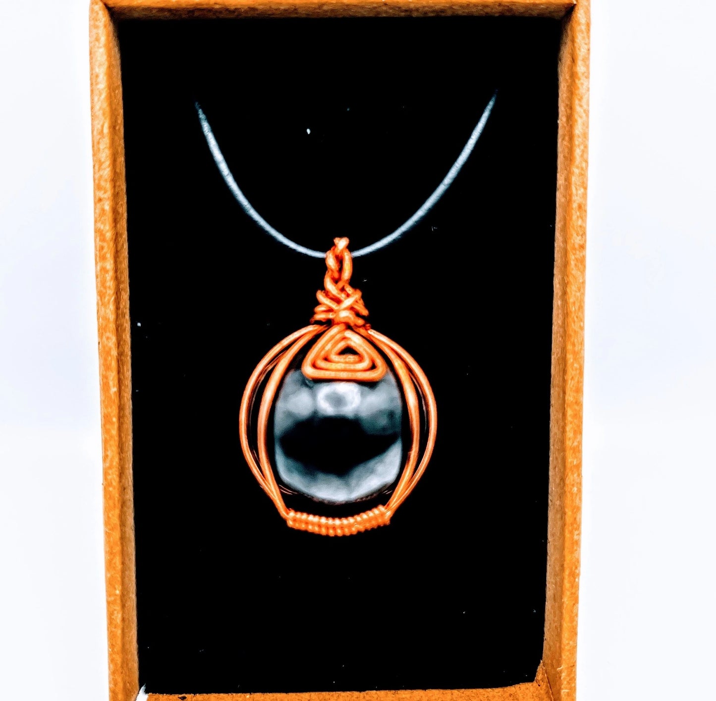 "Carbon" | Shungite Necklace | Balance, Detox, EMF Protection